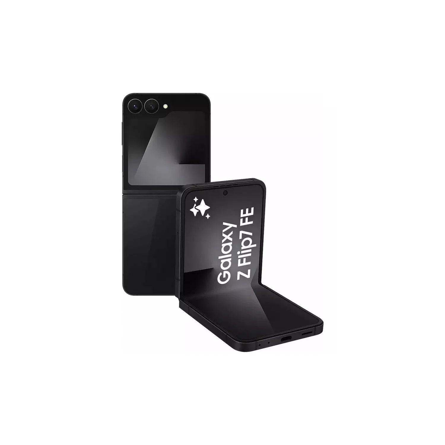 Samsung Galaxy Z Flip7 FE 17 cm (6.7") Dual SIM Android 16.0 5G USB Type-C 8 GB 128 GB 4000 mAh Black
