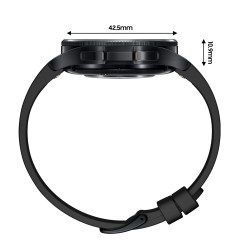 Samsung Galaxy Watch6 Classic SM-R950NZKAEUA smartwatch / sport watch 3.3 cm (1.3") OLED 43 mm Digital 432 x 432 pixels Touchscreen Black Wi-Fi GPS (satellite)