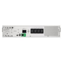 APC Smart-UPS C, Line Interactive, 1000VA, Rackmount 2U, 230V, 4x IEC C13 outlets, SmartConnect port, USB and Serial communication, AVR, Graphic LCD - image 2