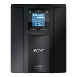 APC Smart-UPS C, Line Interactive, 2000VA, Tower, 230V, 6x IEC C13+1x IEC C19 outlets, USB and Serial communication, AVR, Graphic LCD - image 5