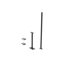 Ergonomic Solutions Ltd Ergonomic Solutions SpacePole Digital Signage Indoor base pole 730 mm.