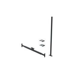 Ergonomic Solutions Ltd Ergonomic Solutions SpacePole Digital Signage Indoor adjustable window mount (956mm to 1305mm)