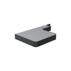 Ergonomic Solutions Ltd Ergonomic Solutions SpacePole Digital Signage Left hand shelf