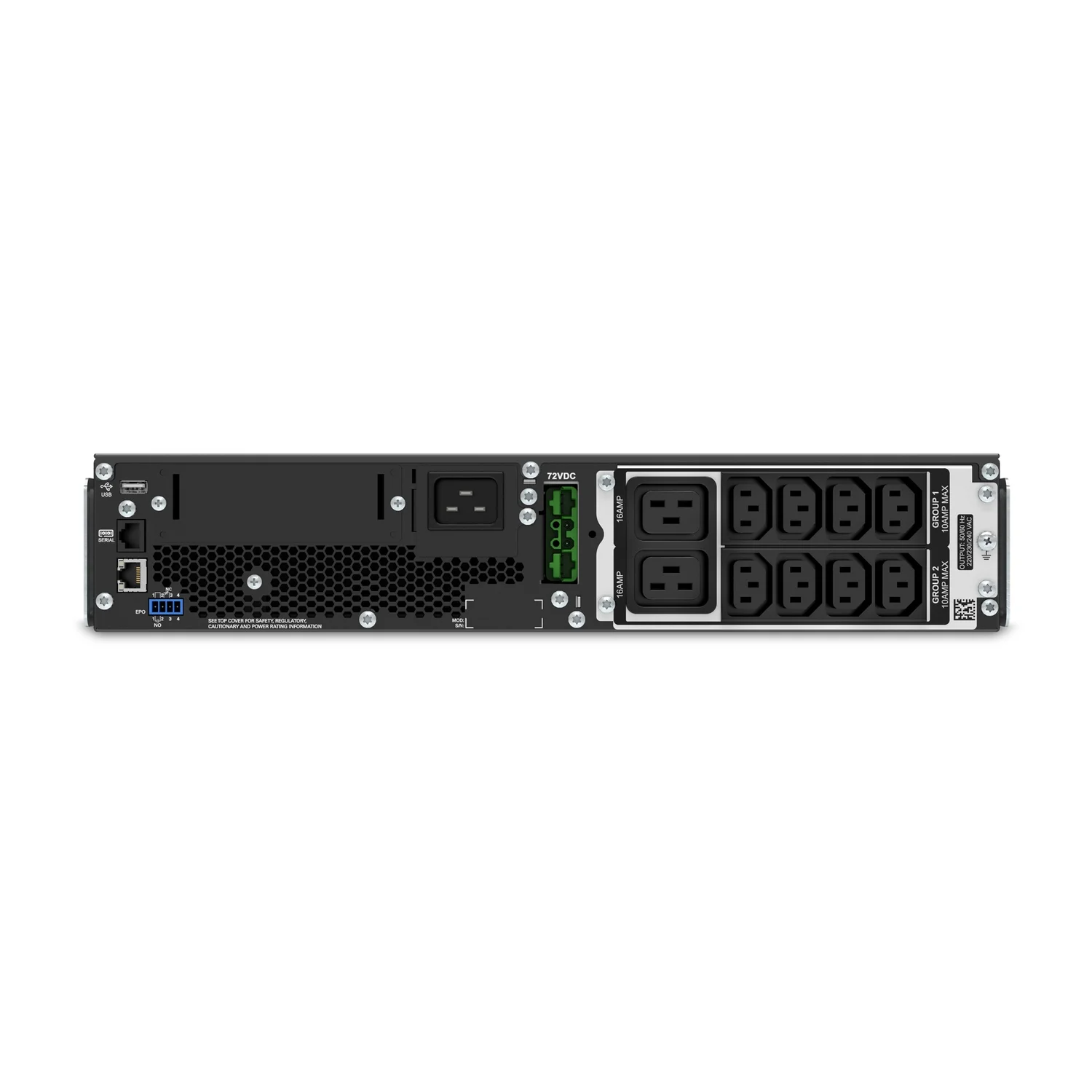 APC Smart-UPS On-Line SRT2200RMXLI - 2200VA, 8x C13 & 2x C19, rack mount - image 2