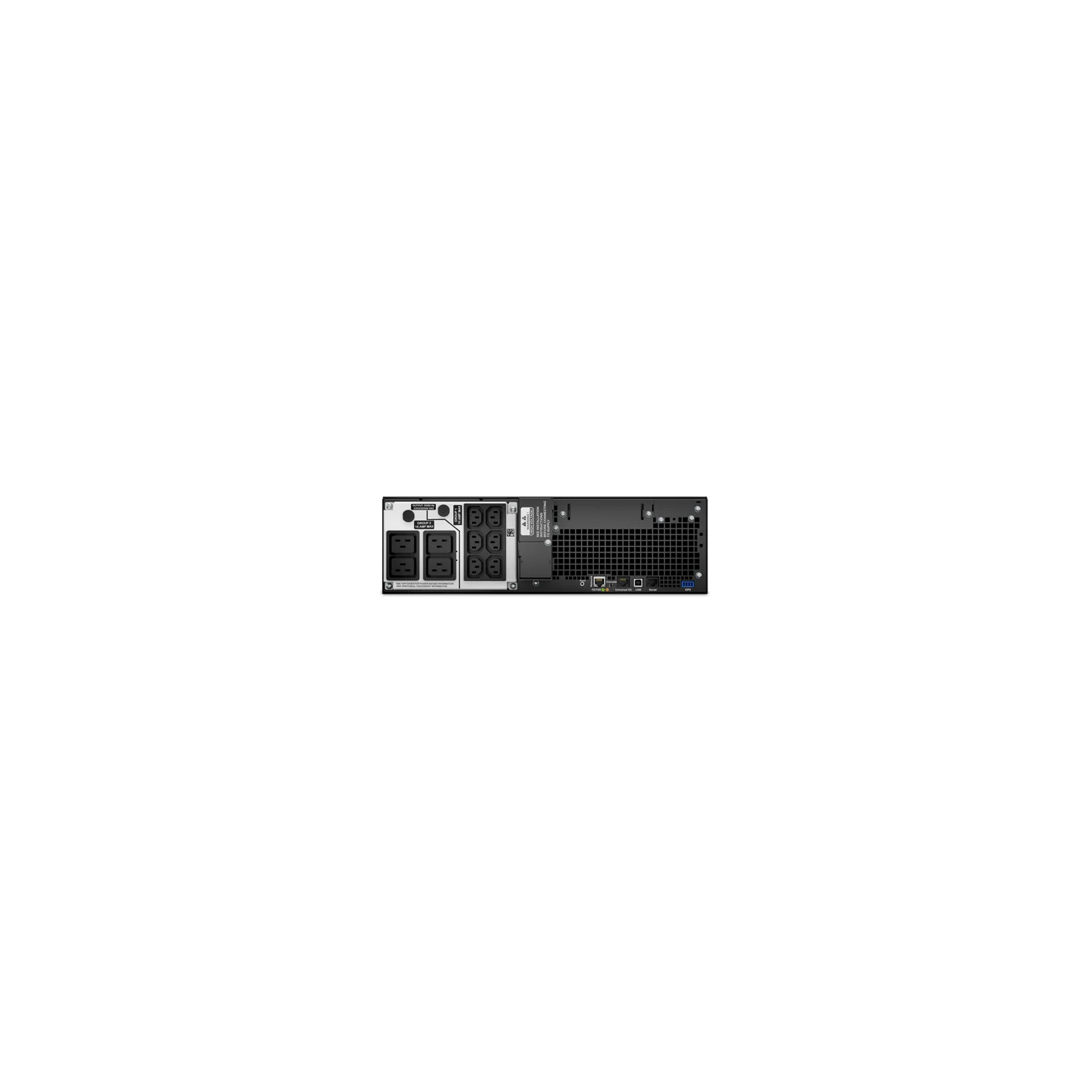 APC Smart-UPS On-Line, 5kVA, Rackmount 3U, 230V, 6x C13+4x C19 IEC outlets, Network Card, Extended runtime, W/ rail kit, 6-year warranty - image 4