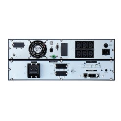 APC Easy UPS On-Line, 1000VA, Lithium-ion, Rack/Tower 4U, 230V, 6 IEC C13 outlets, Intelligent Card Slot, Extended runtime, W/ rail kit - image 2