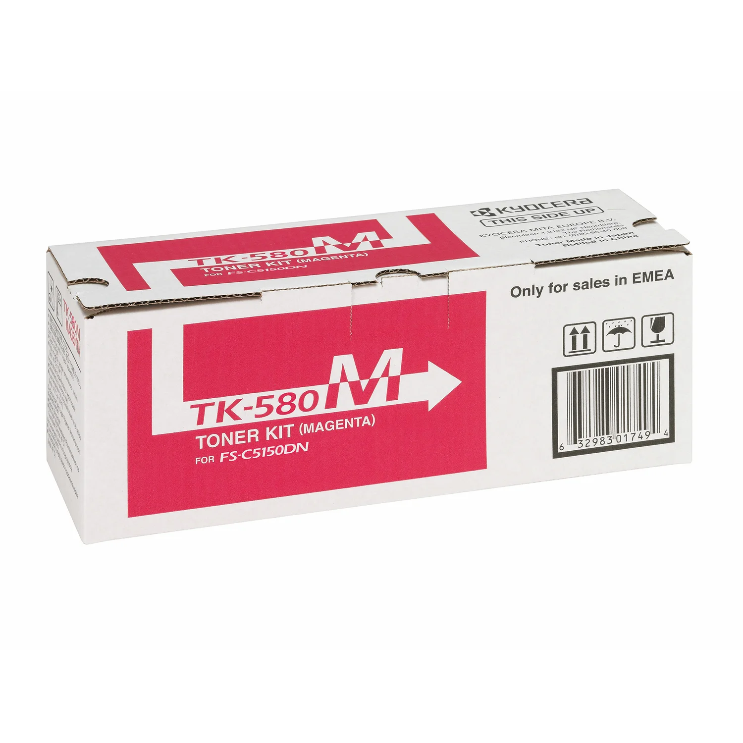 Kyocera Electronics Uk Ltd. KYOCERA TK-580M toner cartridge 1 pc(s) Original Magenta - image 2