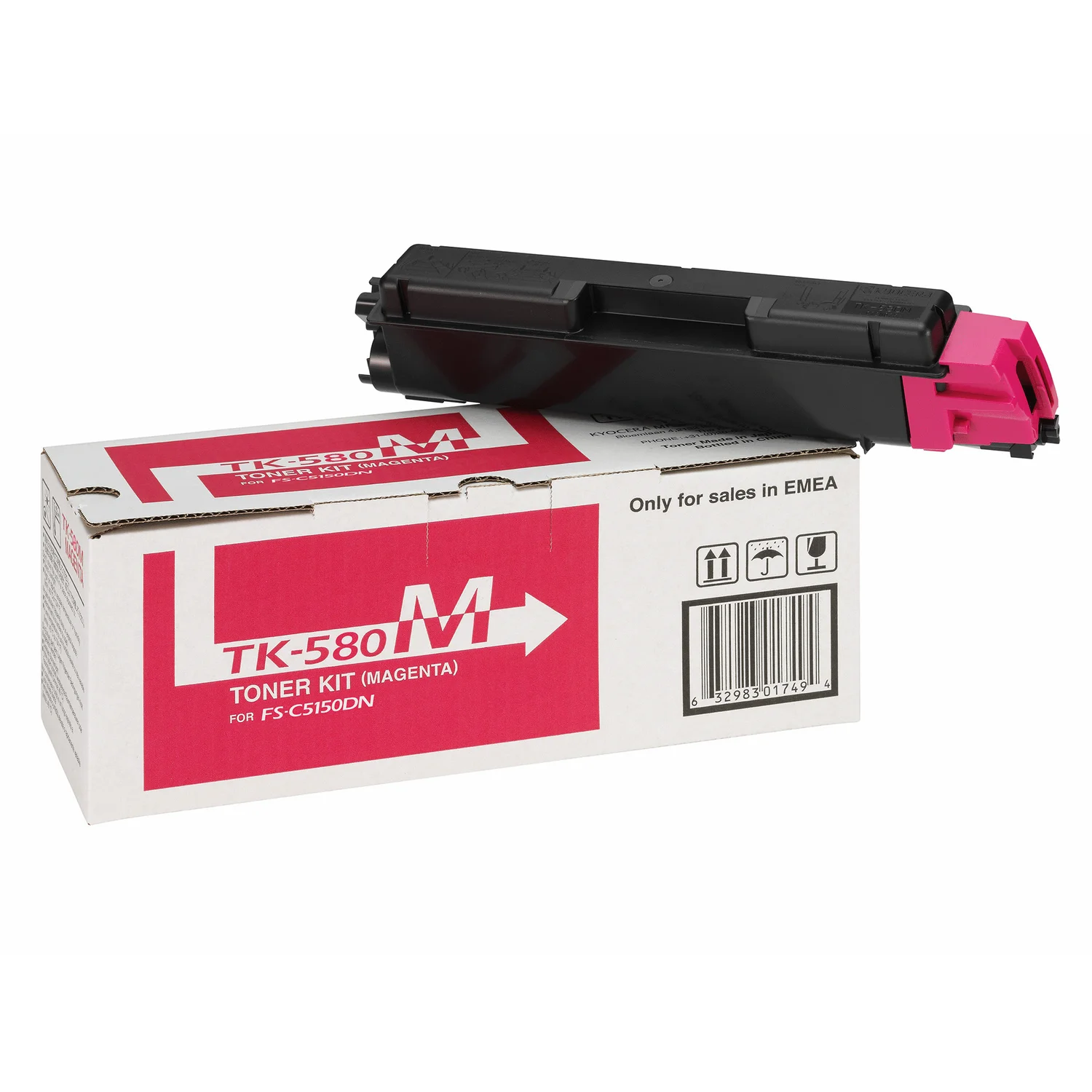 Kyocera Electronics Uk Ltd. KYOCERA TK-580M toner cartridge 1 pc(s) Original Magenta - image 4