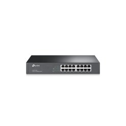 Tplink TP-Link TL-SF1016DS network switch Unmanaged Fast Ethernet (10/100) 1U Black