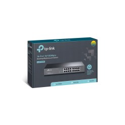Tplink TP-Link TL-SF1016DS network switch Unmanaged Fast Ethernet (10/100) 1U Black - image 4