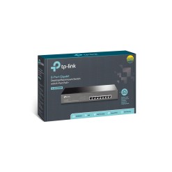 Tplink TP-Link TL-SG1008MP network switch Unmanaged Gigabit Ethernet (10/100/1000) Power over Ethernet (PoE) Black - image 4