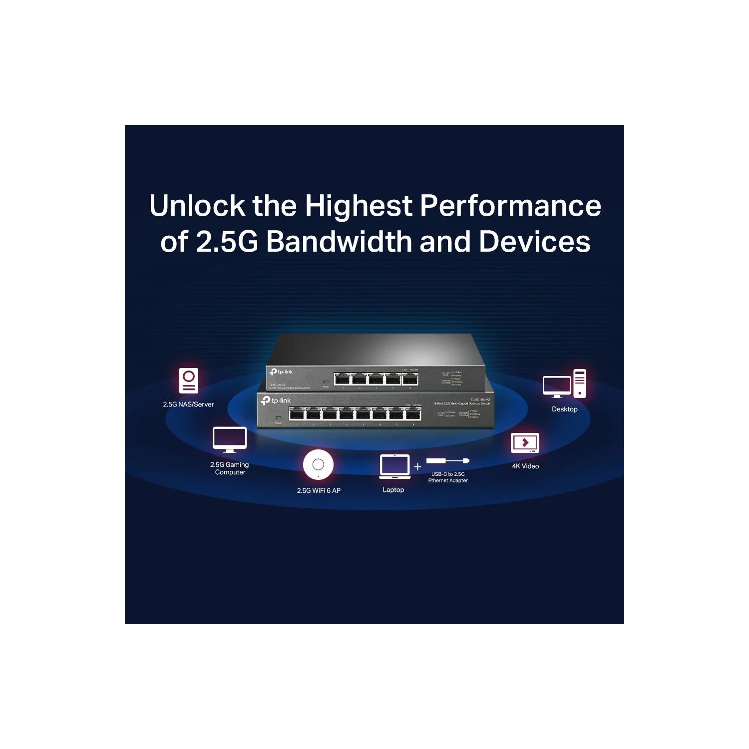 Tplink TP-Link 8-Port 2.5G Desktop Switch - image 4