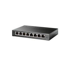 Tplink TP-Link TL-SG108PE network switch Managed L2 Gigabit Ethernet (10/100/1000) Power over Ethernet (PoE) Black - image 2