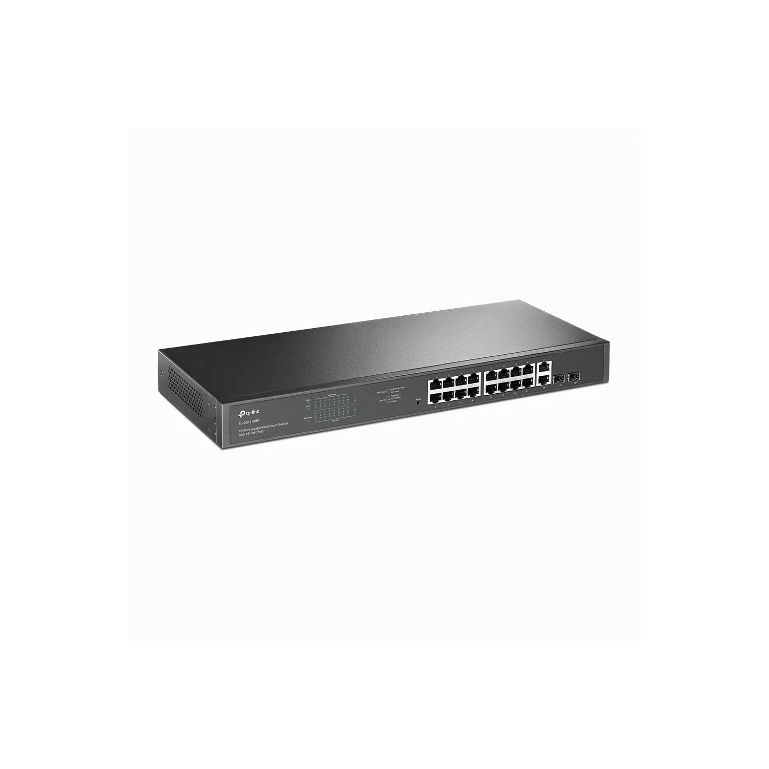 Tplink TP-Link 18-Port Gigabit Rackmount Switch with 16 PoE+ - image 2