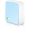 Tplink TP-Link TL-WR802N wireless router Fast Ethernet Single-band (2.4 GHz) Blue, White