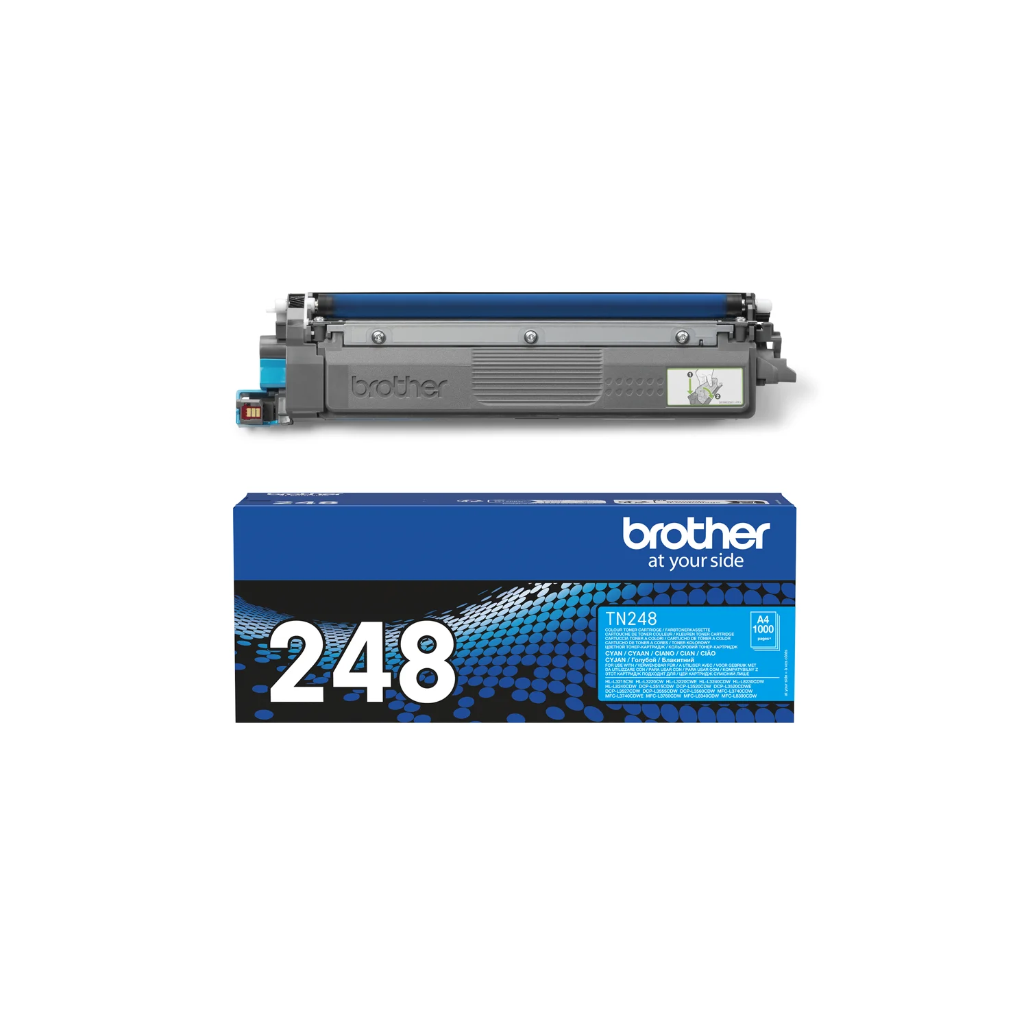 Brother TN-248C toner cartridge 1 pc(s) Original Cyan - image 4