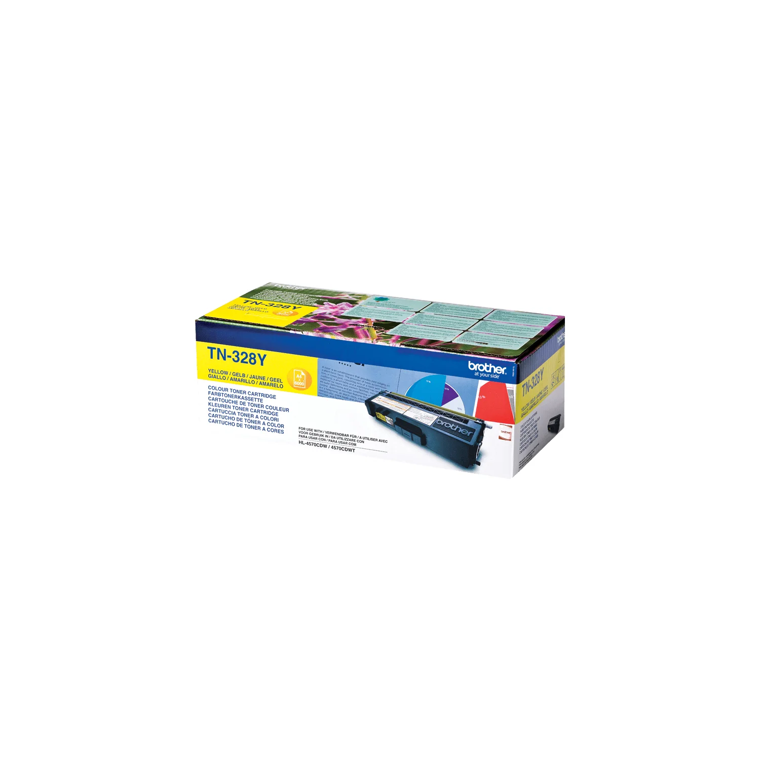 Brother TN-328Y toner cartridge 1 pc(s) Original Yellow - image 2
