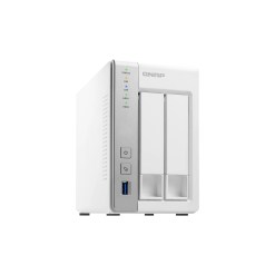 QNAP TS-231P2 NAS Tower Annapurna Labs AL314 4 GB DDR3 0 TB QNAP Turbo System White - image 2