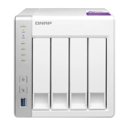 QNAP TS-431P NAS/storage server Tower Annapurna Labs AL212 1 GB DDR3 0 TB QNAP Turbo System White