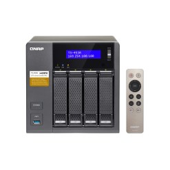 QNAP TS-453A NAS Tower Intel® Celeron® N3150 4 GB DDR3L 0 TB QNAP Turbo System Black