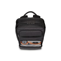 Targus CitySmart backpack Casual backpack Black, Grey Faux leather, Polyurethane (PU) - image 2