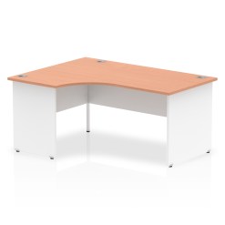 Impulse 1600mm Left Crescent Desk Panel End Leg - image 9