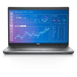 DELL Precision 3571 Intel® Core™ i7 i7-12700H Mobile workstation 39.6 cm (15.6") Full HD 32 GB DDR5-SDRAM 1 TB SSD NVIDIA RTX A1000 Wi-Fi 6E (802.11ax) Windows 11 Pro UK English Grey