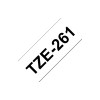 Brother TZE-261 label-making tape Black on white TZ