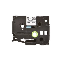 Brother TZE-261 label-making tape Black on white TZ - image 2