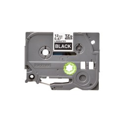 Brother TZE-335 label-making tape White on black TZ - image 2