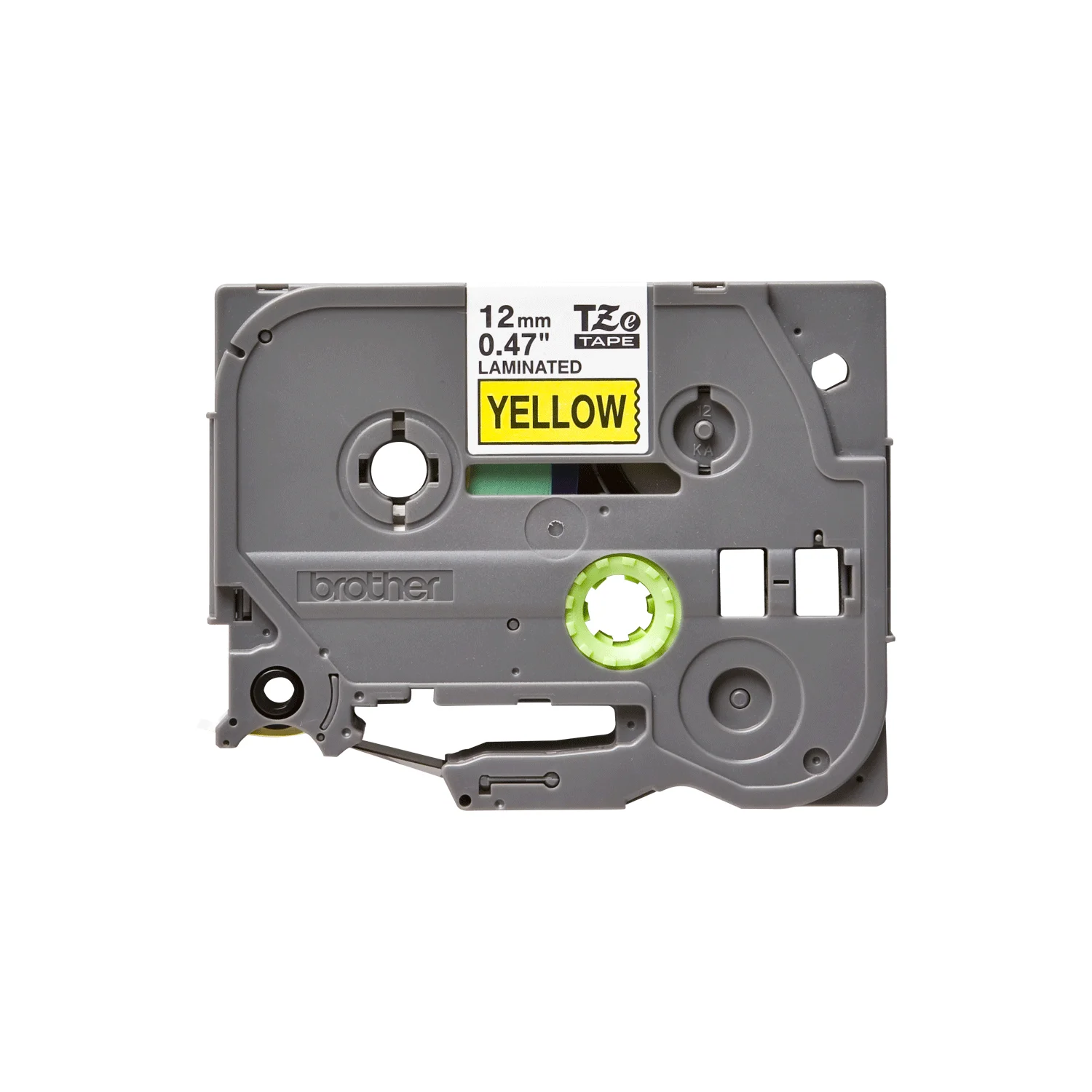 Brother TZE-631 label-making tape Black on yellow