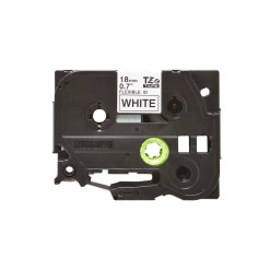 Brother TZE-FX241 label-making tape Black on white TZ - image 2