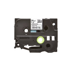 Brother TZE-M261 label-making tape Black on white - image 2