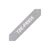 Brother TZE-PR935 label-making tape White on silver