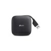 Tplink TP-Link UH400 interface hub USB 3.2 Gen 1 (3.1 Gen 1) Type-A 5000 Mbit/s Black