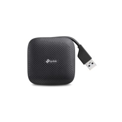 Tplink TP-Link UH400 interface hub USB 3.2 Gen 1 (3.1 Gen 1) Type-A 5000 Mbit/s Black