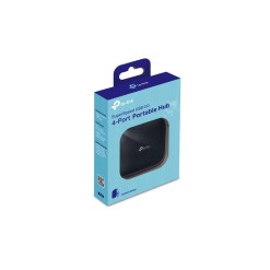 Tplink TP-Link UH400 interface hub USB 3.2 Gen 1 (3.1 Gen 1) Type-A 5000 Mbit/s Black - image 5