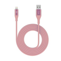 Celly USBLIGHTCOLORPK lightning cable 1 m Pink - image 3