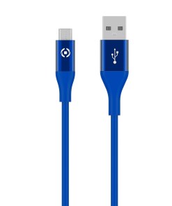 Celly USBMICROCOLORBL USB cable USB 2.0 1 m USB A Micro-USB B Blue
