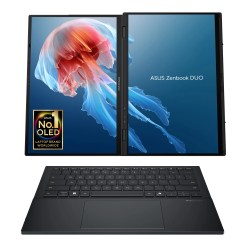 ASUS Zenbook Duo UX8406CA-PZ134W Intel Core Ultra 9 285H Hybrid (2-in-1) 35.6 cm (14") Touchscreen 3K 32 GB LPDDR5x-SDRAM 2 TB SSD Wi-Fi 7 (802.11be) Windows 11 Home Grey - image 2