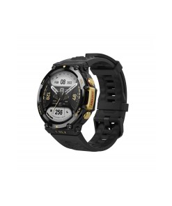 Amazfit T-Rex 2 3.53 cm (1.39") AMOLED 47 mm Digital 454 x 454 pixels Touchscreen Black, Gold GPS (satellite)