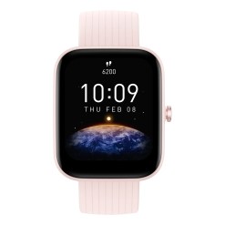 Amazfit Bip 3 Pro 4.29 cm (1.69") TFT 44 mm Digital 240 x 280 pixels Touchscreen Pink GPS (satellite)