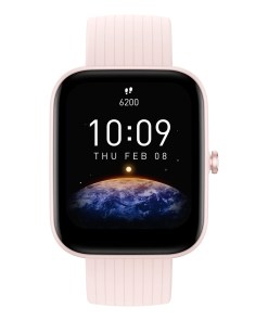 Amazfit Bip 3 Pro 4.29 cm (1.69") TFT 44 mm Digital 240 x 280 pixels Touchscreen Pink GPS (satellite)