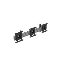 Ergonomic Solutions Ltd Ergonomic Solutions SpacePole Digital Signage Menu board mount, with tilt, for 3 screens (portrait) up to 32" (VESA 100 and 200)