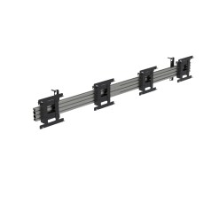 Ergonomic Solutions Ltd Ergonomic Solutions SpacePole Digital Signage Menu board mount, with tilt, for 4 screens (portrait) up to 43" (VESA 100 and 200)