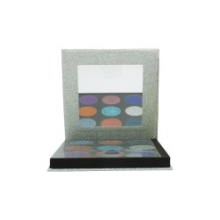 Makeup Revolution Pressed Glitter Eyeshadow Palette 9 x 1.5g - Illusion