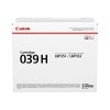Canon 039H toner cartridge 1 pc(s) Original Black