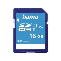 Hama 00124134 memory card 16 GB SDHC UHS-I Class 10