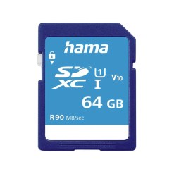 Hama 00124136 memory card 64 GB SDXC UHS-I Class 10