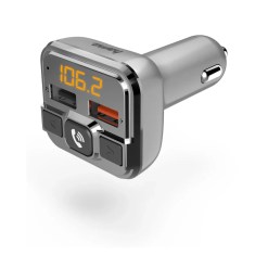 Hama 00014165 FM transmitter 87.6 - 107.9 MHz Cigar lighter Silver